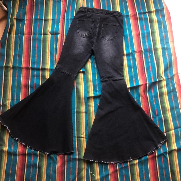 70s style flare jeans - Picture 4 of 4